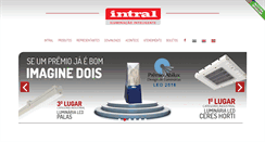 Desktop Screenshot of intral.com.br